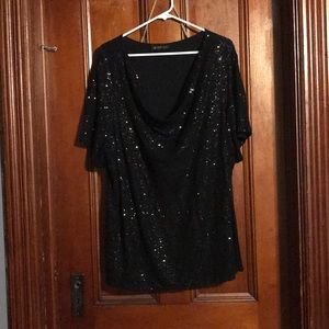 Dressy sequined top
